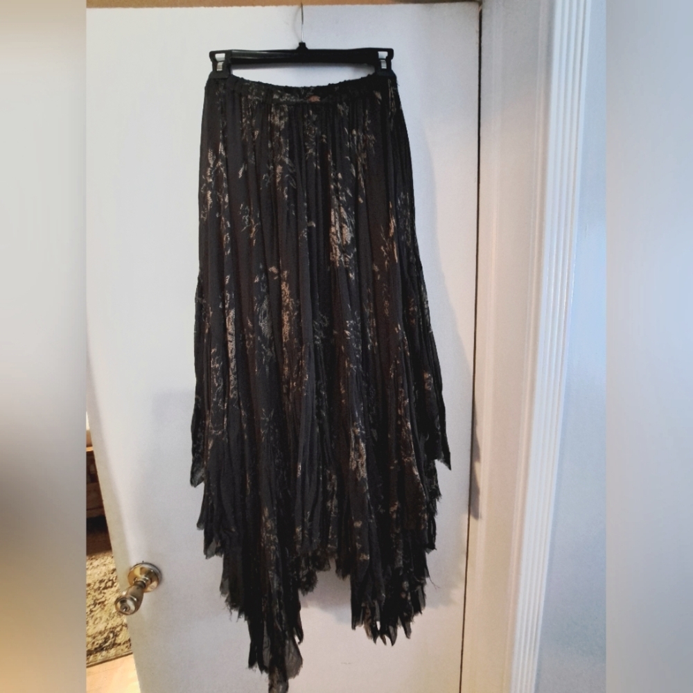 FREE PEOPLE One Clover printed skirt